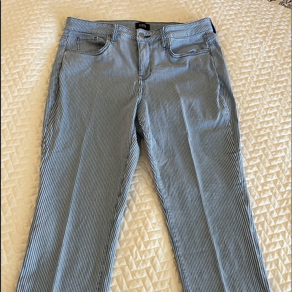 NYDJ Denim - NYDJ Capri Striped Jeans